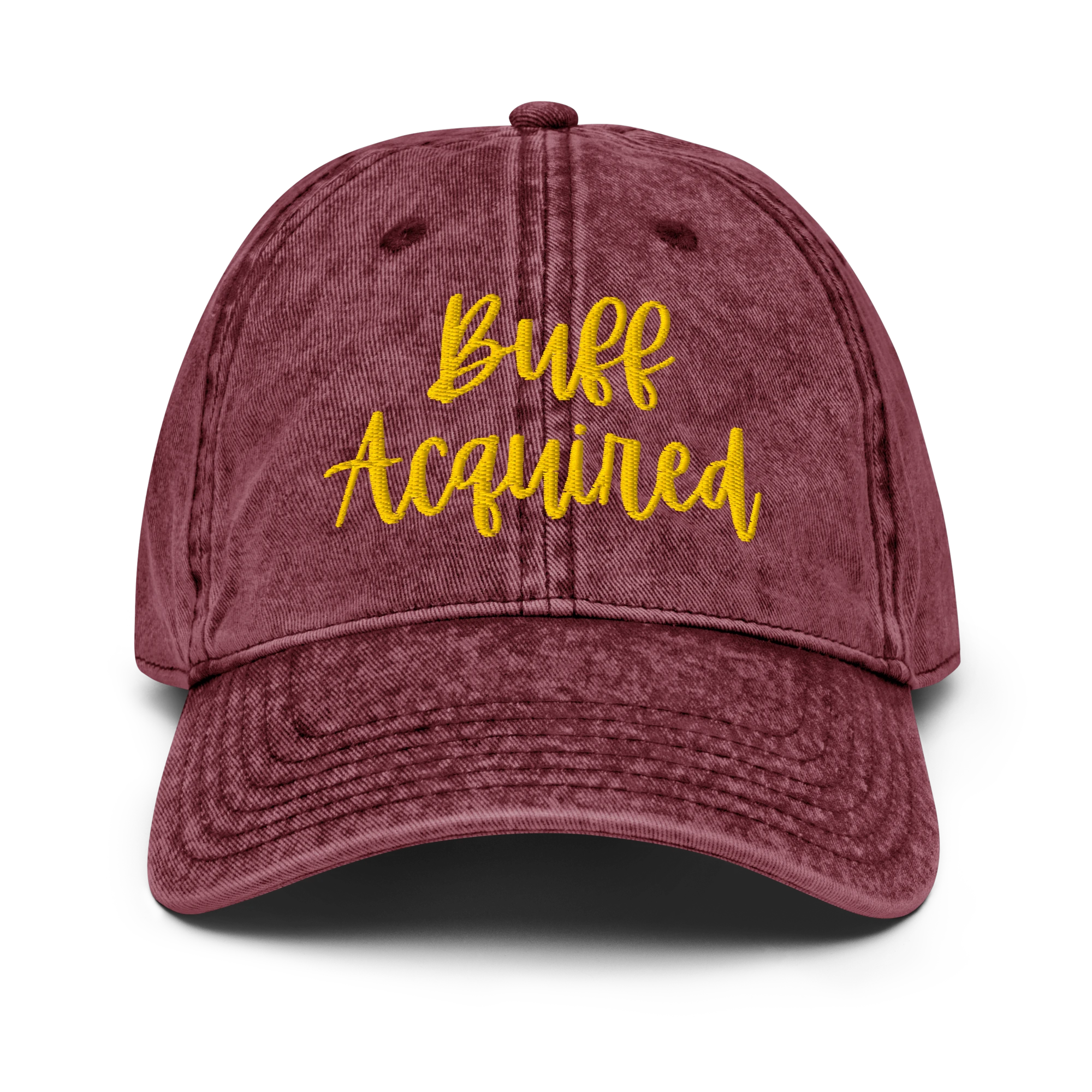 Maroon NerdWear vintage cap