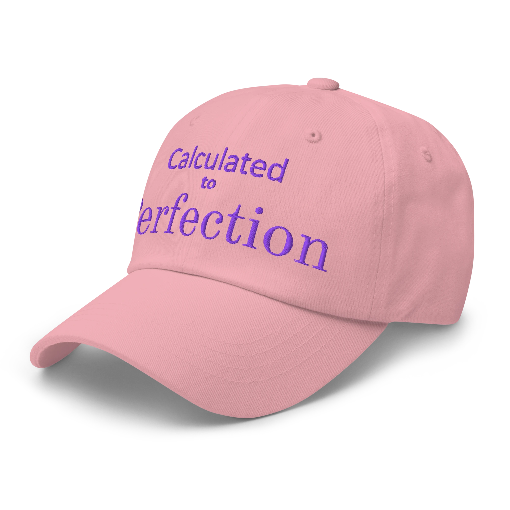 Calculated to Perfection hat, left-front view