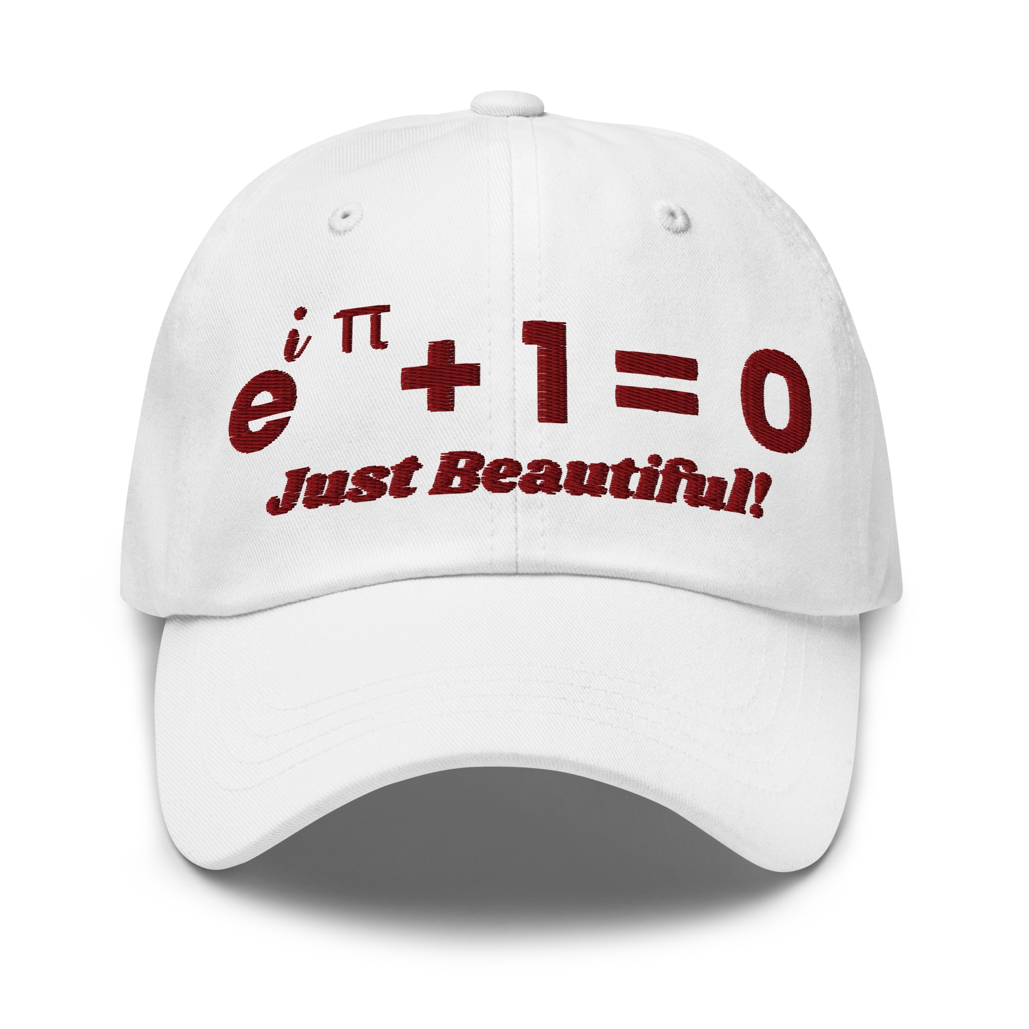 Euler’s Identity embroidered NerdWear hat