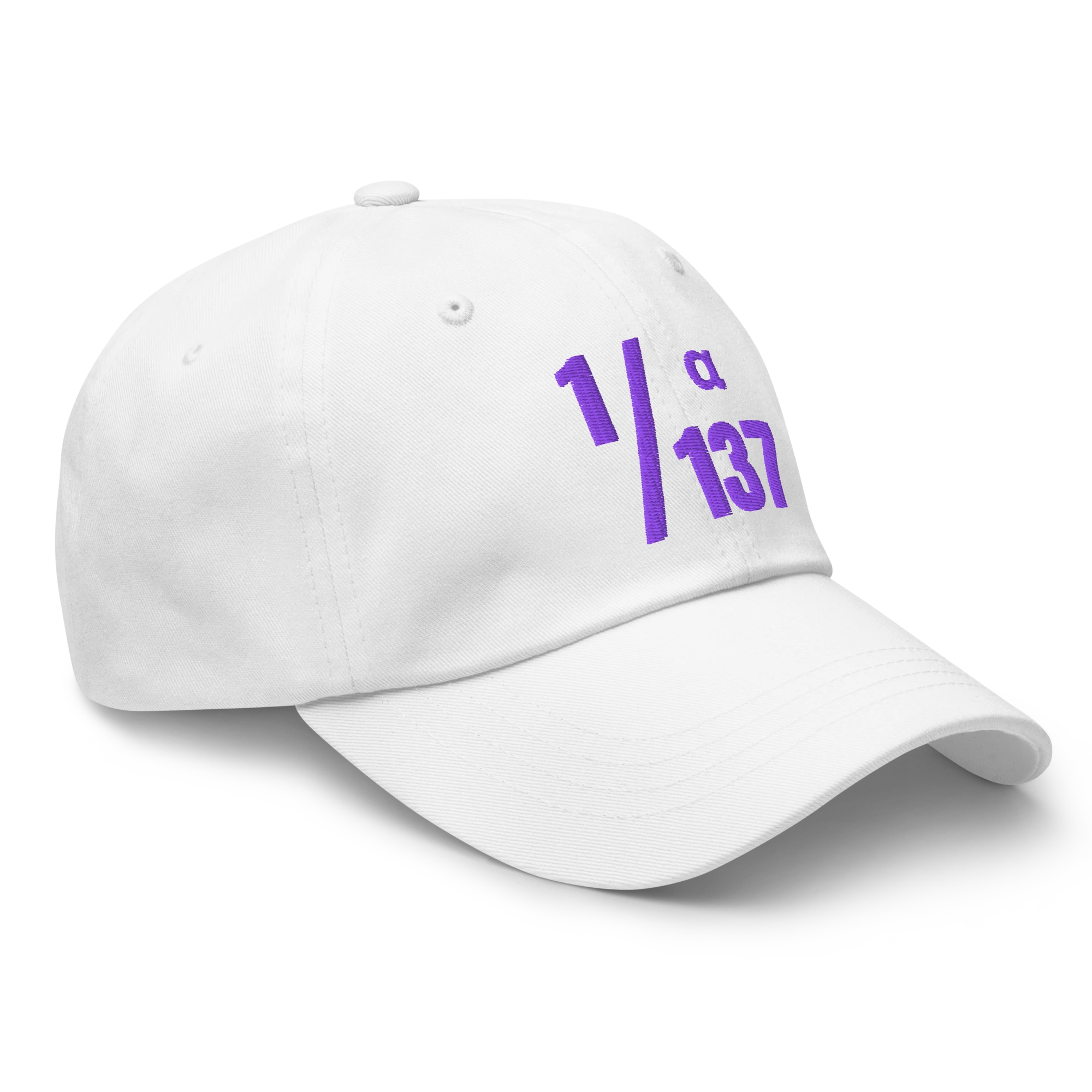 Fine-Structure Constant hat, right-front view