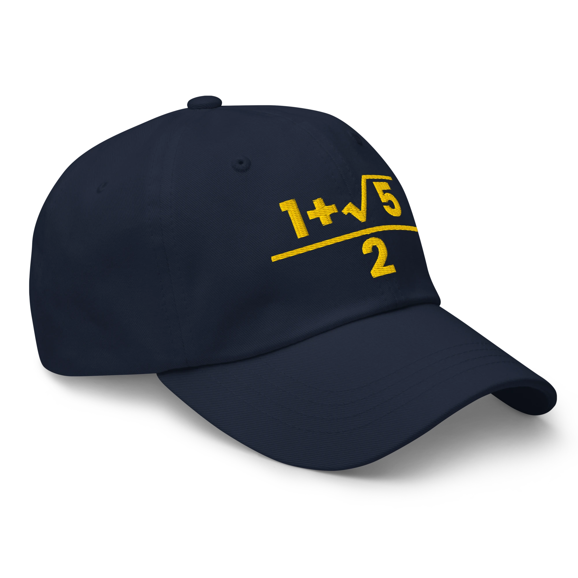 Golden Ratio hat, right-front view