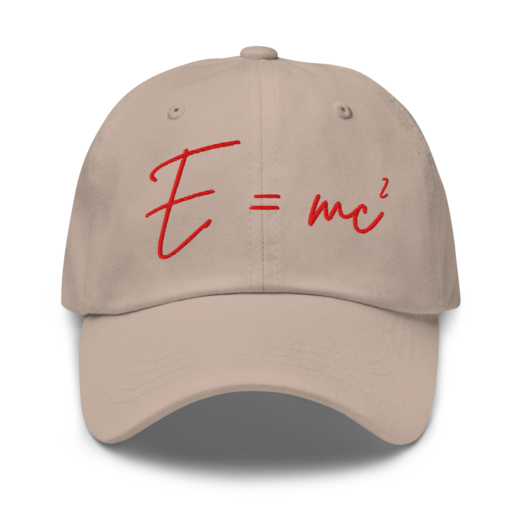 Mass–Energy Equivalence embroidered NerdWear hat