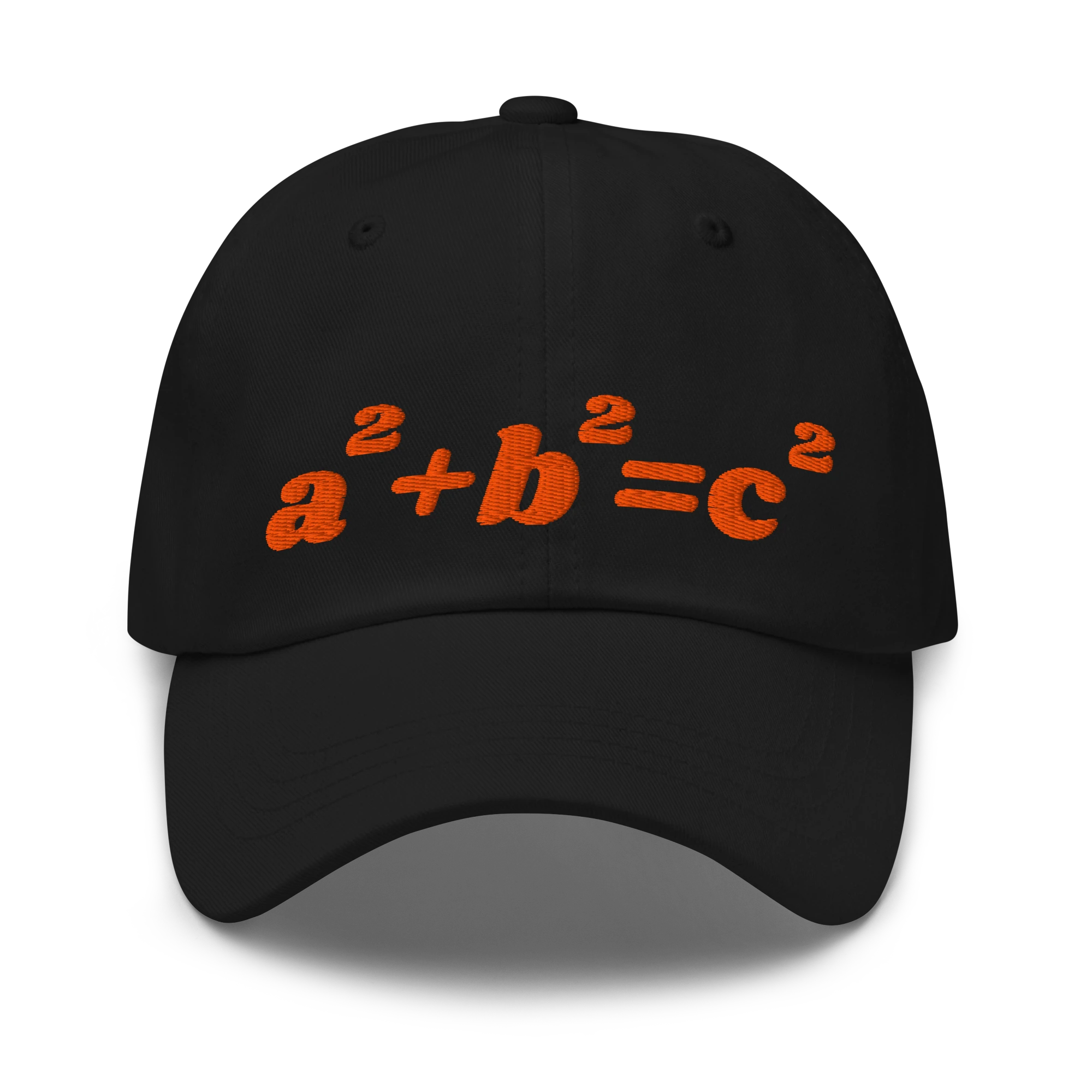 Pythagorean Theorem embroidered NerdWear hat
