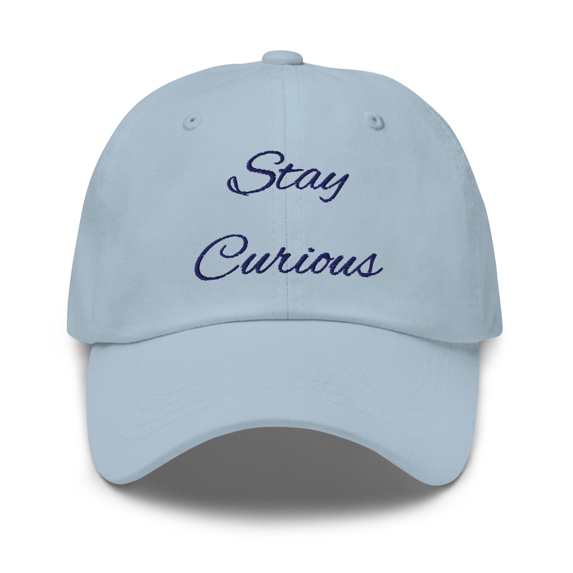Stay Curious embroidered NerdWear hat